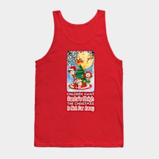 Kids in Christmas Anticipation Tank Top